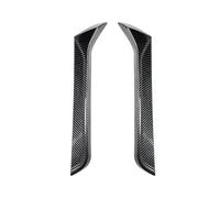 Tetto Bagagliaio Spoiler Coppia spoiler finestrini posteriori del bagagliaio per VW per T-ROC SUV A11 MK1 R 2017-2023, ala posteriore del tetto, bordo laterale,(Guardia in fibra di carbonio)