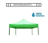 Tetto/Copertura superiore impermeabile per Gazebo 3x3m Verde