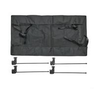 Tetto del carrello, copertura parasole rimovibile per tenda parasole in materiale Oxford per carrello da giardino compatibile con la maggior parte dei vagoni