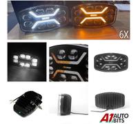 Tetto Demmon Luce LED Combo DRL 25.4cm 24V x6 per Scania 4 Serie Alta Low Cab E9