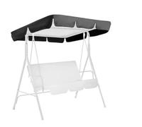 Tetto di Ricambio per Dondolo Copertura for altalena da esterno, impermeabile e antivento, ricambio superiore in poliestere for giardino, patio, cortile, parco(Color 2,164x114x15cm)