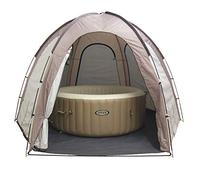 Tetto idromassaggio Steinbach - 036430 - tetto per vasche idromassaggio fino a circa Ø 239 x 71 cm - con aperture di servizio per unità tecnica - 350 x 290 x 220 cm (LxWxH)