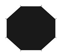 Tetto impermeabile trampolino ombreggiato - copertura per a baldacchino UV, protezione da salto contro il salto | spesso scudo esterno per pollo, cupola di ricambio per tutte le stagioni, forte