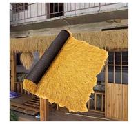 Tetto In Paglia Artificiale Impermeabile E Ignifugo For Tiki Bar Capanne - Dimensioni Personalizzabili For Feste, Piscine, Recinzioni Da Giardino Temi Tropicali(1x12m(3.2x39.4ft))