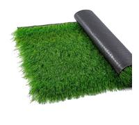 Tetto in Paglia Sintetica Rotolo di Palma Artificiale Ignifuga Resistente per Barra Della Capanna Tiki Copertura per Ombrellone Artigianato Fai-da-Te Decorazione(Size:1x3m(3.2x9.8ft),Color:verde)