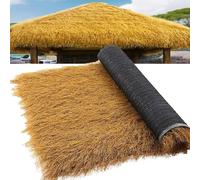 Tetto in paglia sintetica, Rotolo di tetto in paglia sintetica artificiale fai da te for Tiki Bar e Giardini 3,2 piedi x (1-20) m(1 * 2m(3.2 * 6.5ft))