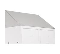 Tetto Inclinato per Spogliatoio 1 P. Prometal 36 x 35 x 15 cm
