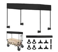 Tetto Per Carretti A Mano, Copertura Antipioggia Per Carretti A Mano, Per Carretti A Mano Pieghevoli A Quattro Lati, Tendalino Rimovibile, Antisole Accessori Da Campeggio Per Carretti A Mano
