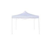 Divina Garden Evergreen Telo Tetto di Ricambio per Gazebo 2x2mt Bianco Tessuto PVC Impermeabile 9009/1