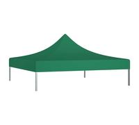 Tetto per Tendone per Feste 2x2 m Verde 270 g/m²