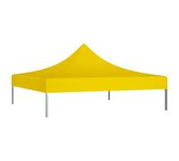 Tetto per Tendone per Feste 3x3 m Giallo 270 g/m²
