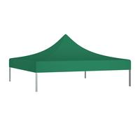 Tetto per Tendone per Feste 3x3 m Verde 270 g/m²