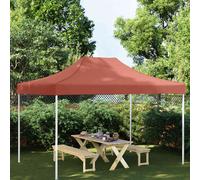 vidaXL Tetto per Tendone per Feste 4,5x3 m Terracotta 270 g/m²
