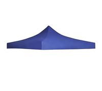 Tetto per Tendone,teli ombreggianti gazebo terrazzo esterno Robusto e durevole Adatto per esterni, campeggio, giardino, terrazza per Feste 3x3 m Blue