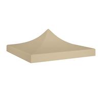 Tetto per Tendone,teli ombreggianti gazebo terrazzo esterno Robusto e durevole Adatto per esterni, campeggio, giardino, terrazza per Feste 3x3 m Beige 270 g/m²