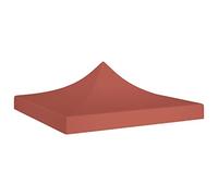 Tetto per Tendone,teli ombreggianti gazebo terrazzo esterno Robusto e durevole Adatto per esterni, campeggio, giardino, terrazza per Feste 2x2 m Terracotta 270 g/m²