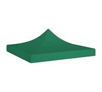 Tetto per Tendone,teli ombreggianti gazebo terrazzo esterno Robusto e durevole Adatto per esterni, campeggio, giardino, terrazza per Feste 3x3 m Verde 270 g/m²