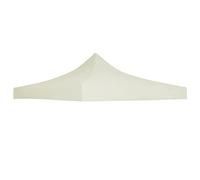 Tetto per Tendone,teli ombreggianti gazebo terrazzo esterno Robusto e durevole Adatto per esterni, campeggio, giardino, terrazza per Feste 3x3 m Crema