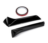 Tetto posteriore laterale Spoiler Splitter per Seat Leon 5F FR Mk3 MK3.5 5, Porta tetto posteriore Ala laterale Bordo Coda Flap Finestra posteriore del bagagliaio Spoiler (Nero lucido)