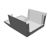 Tetto Ricambio per Modellino Land Rover Britains Giocattolo Stampato 3D