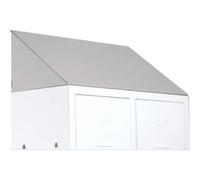Tetto x armadio sporco pulito inclinato prometal vern grigio posti 2 mm 685x500
