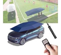 Tettoia automatica per tettoia per auto coperta, ombrello pieghevole 2 in 1 per esterni, con telecomando e supporto per batteria mobile, copertura per auto resistente e versatile per uso esterno