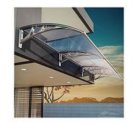 Tettoia da giardino per porte e finestre, tenda da sole per portico, riparo dai raggi UV, pioggia e neve, tettoie ad arco in policarbonato per ville, camere con vista sul mare, perfetta decorazione es