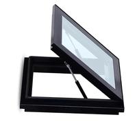 Tettoia della casa, finestra per basamento bene, finestra del cortile, plafoniera a mano con vetro temperato a doppio strato, porta di illuminazione diurna per basamento / attico/capannone, dimensioni