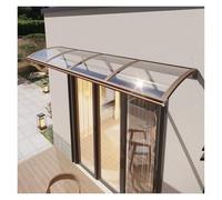 Tettoia della porta, Tenda da sole in policarbonato, Protezione UV pioggia neve, Sporgenza porta d'ingresso, Copertura del patio, Tenda ad arco, Baldacchino d'ingresso esterno, Rifugio per veranda