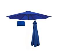Tettoia di ricambio per tenda da sole, Tettuccio di ricambio for ombrelloni da giardino multicolore 2,0-3,0 m 6/8 stecche(Blue,2.70m/9FT-8Ribs)