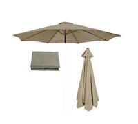 Tettoia di ricambio per tenda da sole, Tettuccio di ricambio for ombrelloni da giardino multicolore 2,0-3,0 m 6/8 stecche(Top,2.70m/9FT-6Ribs)