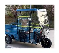 Tettoia elettrica per triciclo, per tutte le stagioni, struttura resistente alle intemperie, completamente avvolta a prova di neve, copertura protettiva con strisce riflettenti