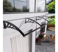 Tettoia for Esterno, Tenda da Sole con Trasmissione Luminosa del 90% for Ingresso di Bar E Ristoranti (60/80/100cm X 300cm)
