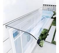 Tettoia impermeabile per esterni, protezione UV per finestre, terrazze, porte d'ingresso, portici, copertura parasole per un maggiore comfort esterno