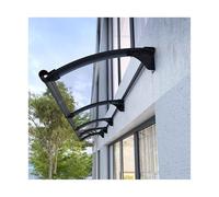 Tettoia impermeabile per porta, 130 x 150 cm, resistente per tutte le stagioni, per porte, patii e finestre, protezione resistente ai raggi UV e schermatura migliorata per l'ingresso