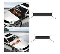 Tettoia Parabrezza Anteriore Per Pioggia Con Blocco Foglie Cadute E Ombra Sole