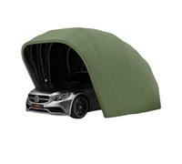 Tettoia Per Auto In Acciaio Inossidabile, Tenda Parasole Retrattile Per Auto, Garage Pieghevole Semiautomatico, Design Idraulico, Tettoia Resistente Alle Intemperie(Green,6.4 * 2.8 * 2.65M)