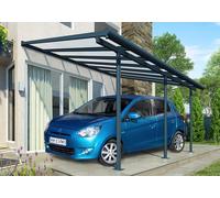 Tettoia per auto in alluminio Sierra Palram - Canopia 3 x 4,35 m grigio