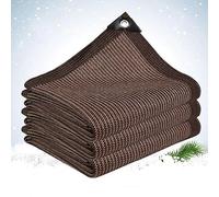 Tettoia per esterni con occhielli, 6 x 6 m, protezione UV e copertura antigrandine, per auto e camper, resistente e impermeabile, per giardino, patio ed eventi