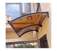 Tettoia per esterni Typhoon 120 x 320 cm, design flessibile multi-unità per ingresso e giardino, protezione durevole contro le intemperie fino al livello 12 resistenza al vento