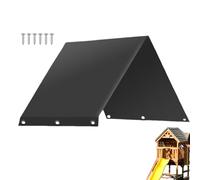 Tettoia per parco giochi - Copertura a baldacchino, telo di ricambio per set da gioco all'aperto, copertura impermeabile per tetto, 132 x 228 cm, con protezione UV e design antipioggia per giardino
