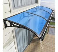 Tettoia per patio esterno, tenda per porta d'ingresso per protezione UV, pioggia e neve, perfetta per terrazze, portici e ponti, soluzione per riparo all'aperto durevole ed elegante