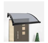 Tettoia per porta di casa, tenda da ingresso esterna, copertura per portico resistente alle intemperie, perfetta per porte, finestre e terrazzi, 60 cm x 330 cm, protezione durevole e design elegante