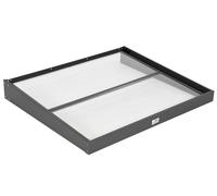 Tettoia per porta Lubeka 100 x 120 cm CoverTech antracite