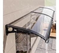 Tettoia per porte e finestre, impermeabile, protezione contro la pioggia e la neve, ideale per esterni e esterni, copertura protettiva per veranda terrazza e ingresso