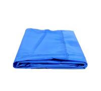 Tettoia per tenda da sole con parete laterale, 3 x 2 m, in tessuto con finestra trasparente impermeabile e antipioggia, copertura ad angolo pieghevole per patio, robusto tessuto Oxford, blu