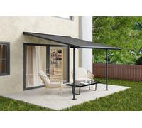 Tettoia per terrazza in alluminio Sierra Palram - Canopia 3 x 3,05 m antracite Heat Block