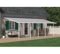Tettoia per terrazza in alluminio Sierra Palram - Canopia 3 x 9,15 m bianco