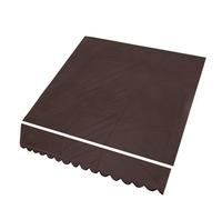 Tettoia resistente 3,5 x 2,5 m marrone impermeabile per giardino e patio esterno parasole copertura ideale per pergole, gazebo e spazi esterni, protezione UV