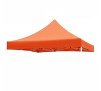Tettoia Sostitutiva in Tela, Copertura for Gazebo Pop-Up Impermeabile e Resistente ai Raggi UV, Adatta for Patio e Giardini Esterni (Telaio Non Incluso)(Orange,8.2'*8.2'(2.5 * 2.5m))